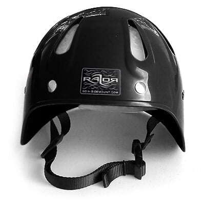 helmet black razor 2